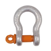 Shackle w screw bolt, 1000kg